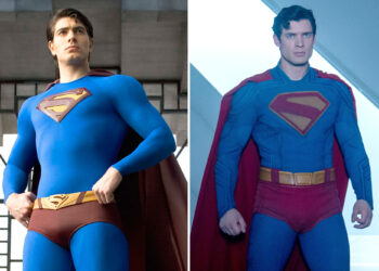 Brandon Routh ainda não parabenizou o companheiro do Superman David Corenswet