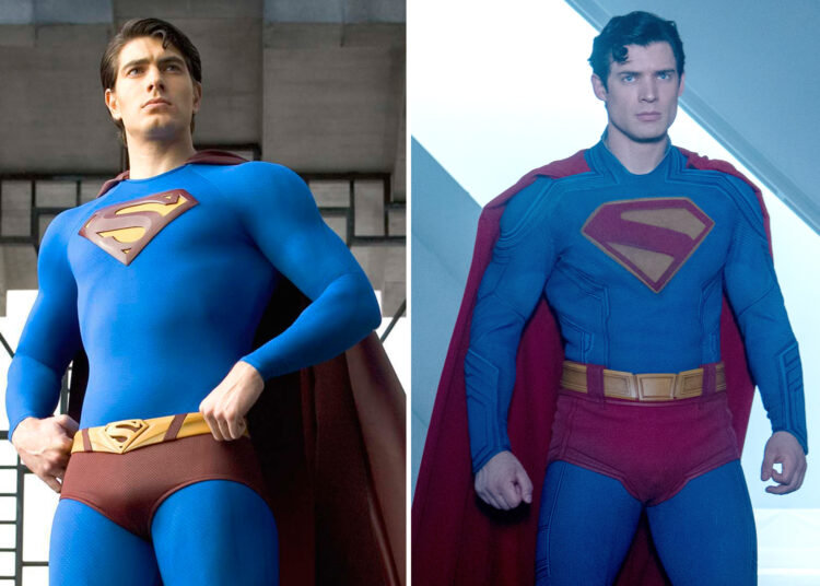 Brandon Routh ainda não parabenizou o companheiro do Superman David Corenswet