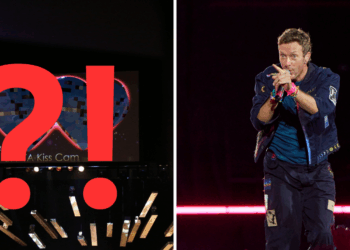 Chris Martin brinca sobre o caso dos participantes do concerto