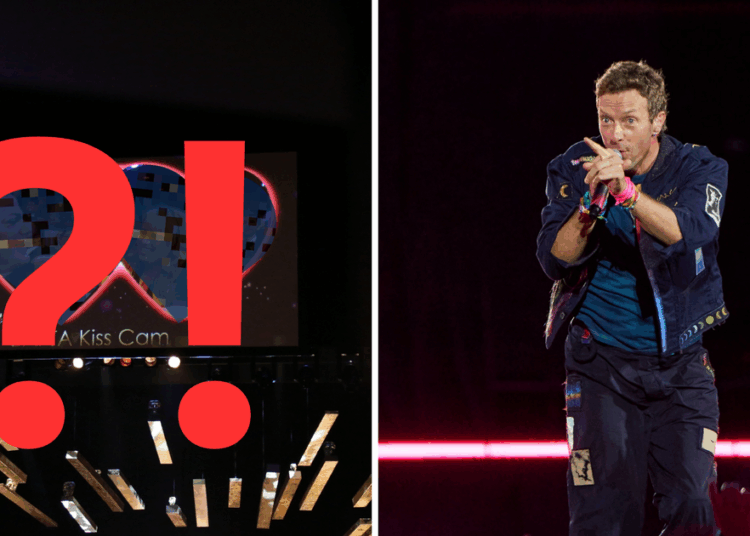 Chris Martin brinca sobre o caso dos participantes do concerto