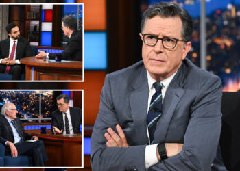 Colbert apareceu depois de hospedar 176 liberais, um conservador: Estudo