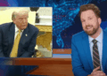 'Daily Show' destrói a reivindicação de Biden de Trump usando um clipe simplesmente inesquecível