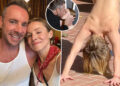 Dax Shepard publica foto nua atrevida da esposa Kristen Bell em homenagem à sua indicação ao Emmy: 'Parecia certo'