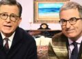 John Oliver provoca o que Stephen Colbert pode fazer nos últimos meses de show
