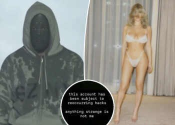 Kanye West Posts perturbando momentos de selfie antes da esposa Bianca Censori Problemas Aviso