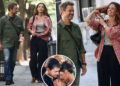 Katie Holmes se reúne com a co-estrela de 'Dawson's Creek' Joshua Jackson