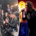Kelly Osbourne fica noiva durante o show final do Dad Ozzy Black Sabbath