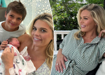 Madison Lecroy em sua empolgação por se tornar uma mãe mãe depois de dar à luz