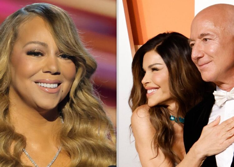 Mariah Carey Jeff Bezos Wedding 3 Words Resposta