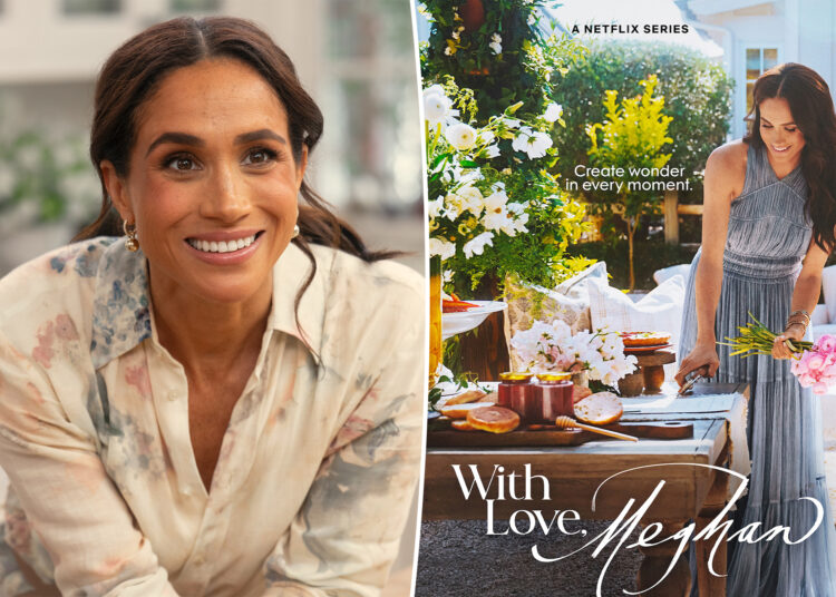 Meghan Markle's Netflix Show 'With Love, Meghan' falha em quebrar os 300 melhores de Streamer