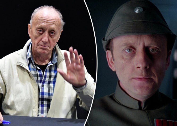 O ator de 'Guerra nas Estrelas' morto aos 87 de Covid, pneumonia