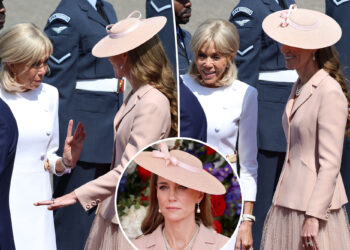 O que Brigitte Macron disse calmamente a Kate Middleton: Lip Reader