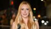 Lindsay Lohan participa da projeção de nosso pequeno segredo no Teatro de Paris em 18 de novembro de 2024 em Nova York City.jpg
