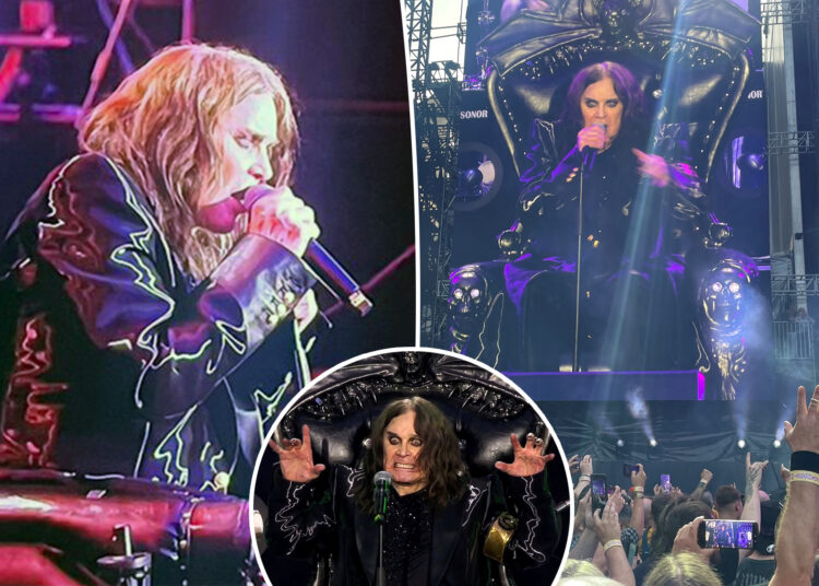 Ozzy Osbourne disse que 'morreria um homem feliz' depois do show de despedida do Black Sabbath