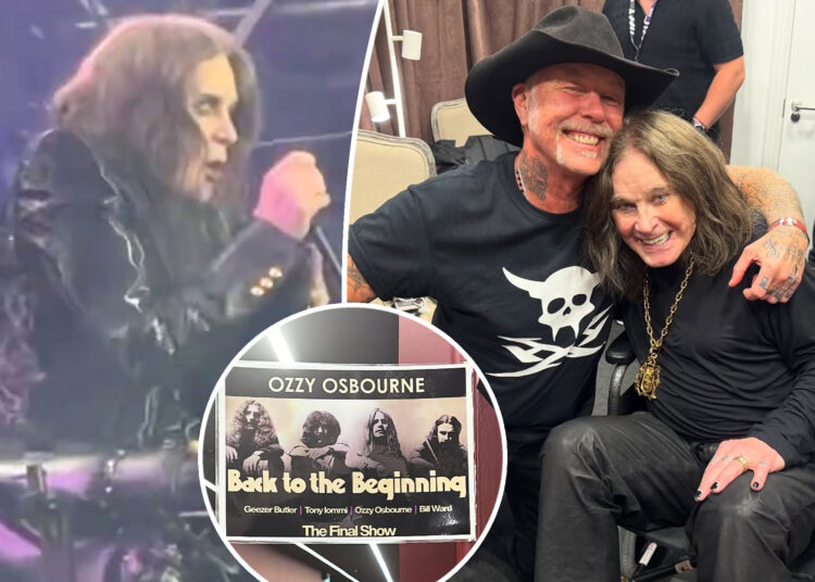 Ozzy Osbourne 'estendeu' para o Black Sabbath Farewell Show Before Death: Bandmate