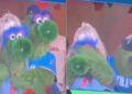Phillie Phanatic pego em riff no Coldplay Kiss Cam Scandal