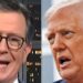 Stephen Colbert Spots Moment Trump foi jogado direto para o seu rosto