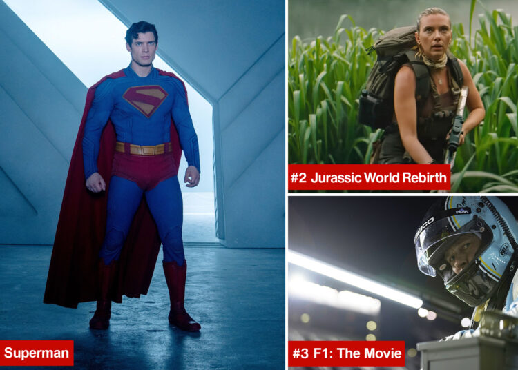 'Superman' voa para o primeiro lugar no dia de abertura