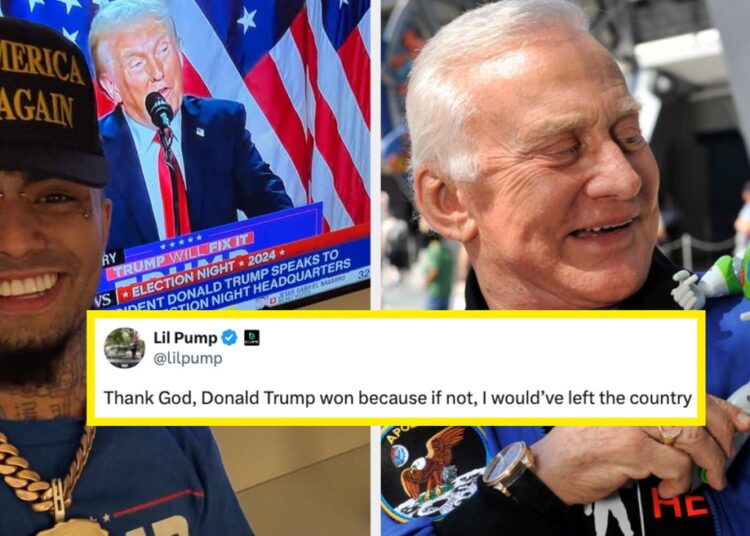 15 celebridades mostrando apoio a Trump em 2025