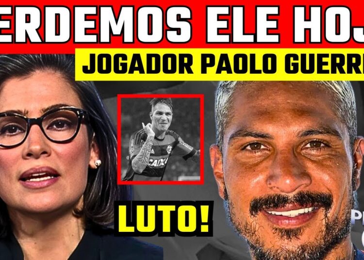 LUT0 | PAOLO GUERRERO DEIXA O FUTEBOL EM LÁGRIMAS! | MORRE ATACANTE RENOMADO, ETERNO PEÑALOSA