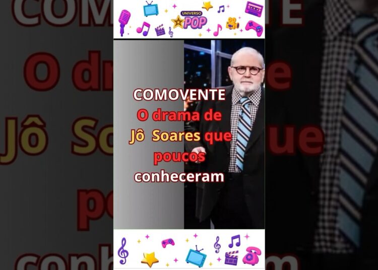 COMOVENTE – A GENEROSIDADE DE JÔ SOARES QUE POUCOS CONHECERAM #famosos #fofocas