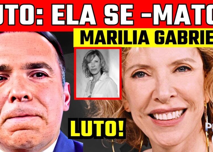 LUT0 | MARÍLIA GABRIELA EMOCIONA O BRASIL | M0RRE APRESENTADORA RENOMADA! ETERNA MARTA