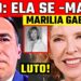 LUT0 | MARÍLIA GABRIELA EMOCIONA O BRASIL | M0RRE APRESENTADORA RENOMADA! ETERNA MARTA
