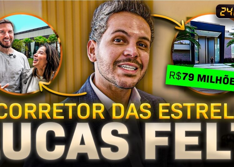 24 HORAS COM UM CORRETOR DE LUXO | ROTINA DO CORRETOR DAS ESTRELAS (LUCAS FELT)