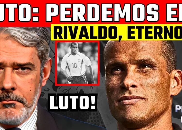 LUT0 | RIVALDO, ETERNO CAMISA 10 DO BRASIL | M0RRE GRANDE JOGADOR! PERDEMOS Raul Thomás