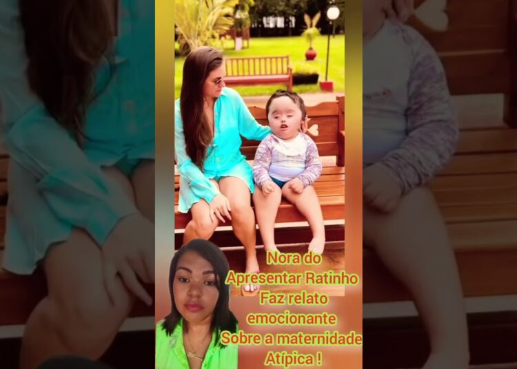 NORA DO APRESENTADOR RATINHO, FAZ RELATO EMOCIONANTE SOBRE MATERNIDADE ATÍPICA #short #ratinho