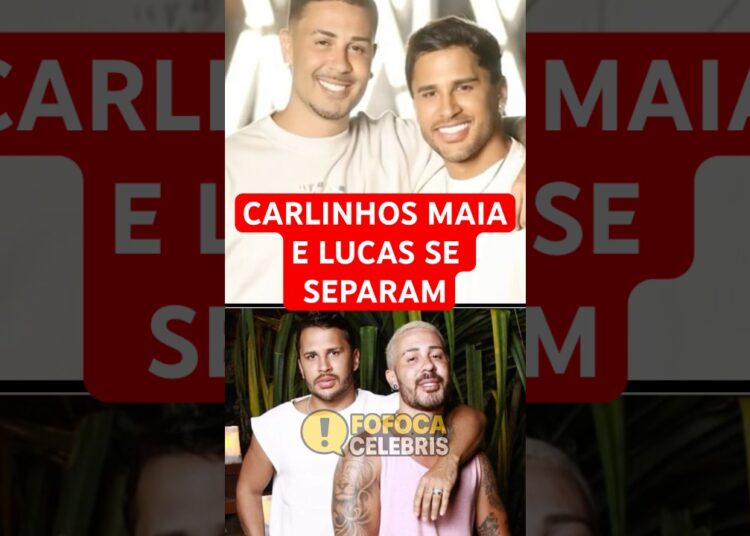 Carlinhos Maia e Lucas Guimarães Confirmam Separação💔 #carlinhosmaia #lucas #fofocas #celebridades