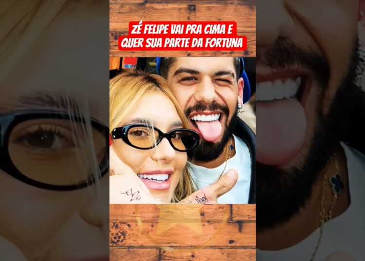 Zé Felipe quer sua parte da fortuna #famosos #fofocas #virginia #zefelipe