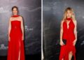 🔥 Lottie Moss & Hilary Swank SLAY in Red at Glam Mallorca Party 💃✨🏝️