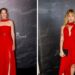🔥 Lottie Moss & Hilary Swank SLAY in Red at Glam Mallorca Party 💃✨🏝️