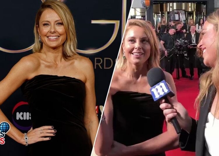 Allison Langdon’s Secret Crush Revealed? 👀💬 | Logies 2025 Moment!✨