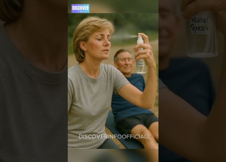 Diana Cools Off, Charles Relaxes on the Mat #shorts #royalfamily #royal