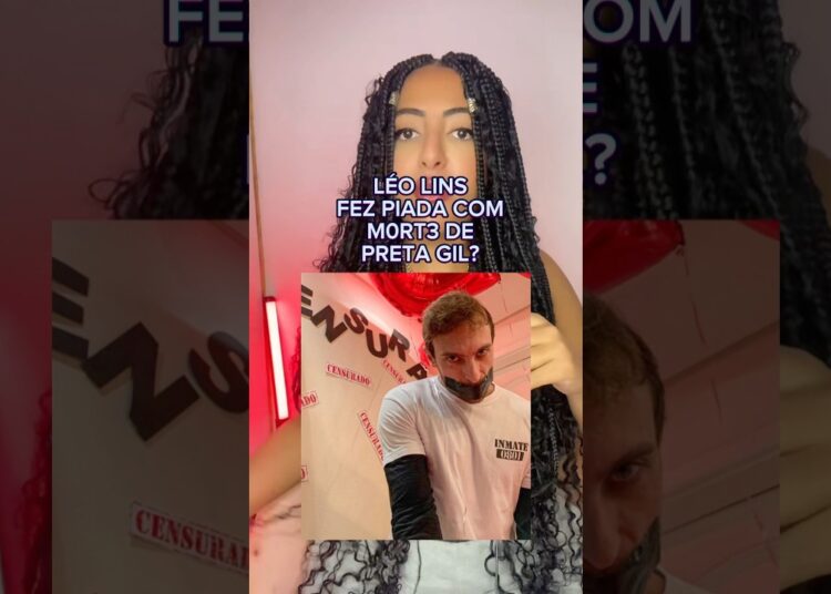 LÉO LINS FEZ PIADA COM M0RT3 DE PRETA GIL? #polemica #noticias #fofoca #noticiaspopulares #fofocas