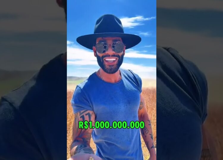 5 cantores mais ricos do Brasil. #cantoresbrasileiros #famosos #curiosidades #milionario #brasil