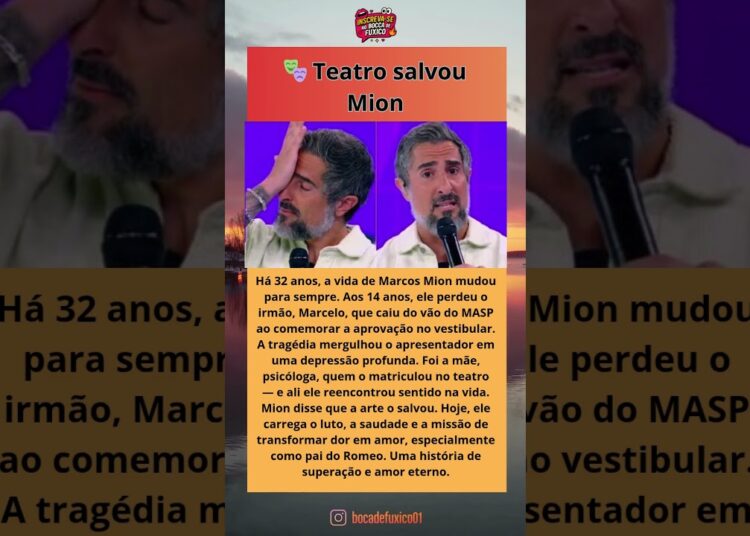 Tragédia que mudou Marcos Mion para sempre #noticias #brasil #famosos