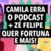 #313 REACT: Camila Fremder no podcast errado + Zé Felipe quer fortuna da Virgínia e mais!