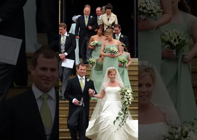 Casamento de Peter Phillips surpreende a realeza britânica! #shortsfeed #shortsyoutube #shorts