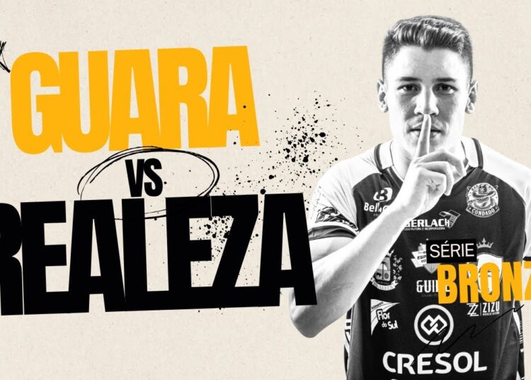 GUARÁ X REALEZA FUTSAL – SÉRIE BRONZE – TRANSMISSÃO OFICIAL