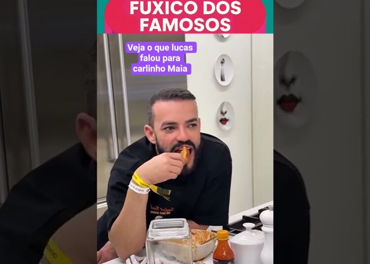 Lucas ficou com ciúmes do Carlinho Maia com DUDA #noticias #fofocas #fyy