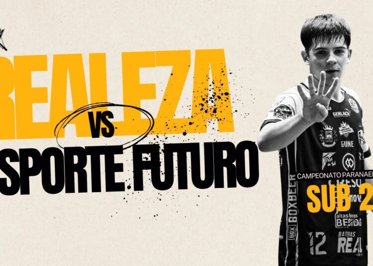 REALEZA FUTSAL X ESPORTE FUTURO – PARANAENSE SUB 20 – TRANSMISSÃO OFICIAL