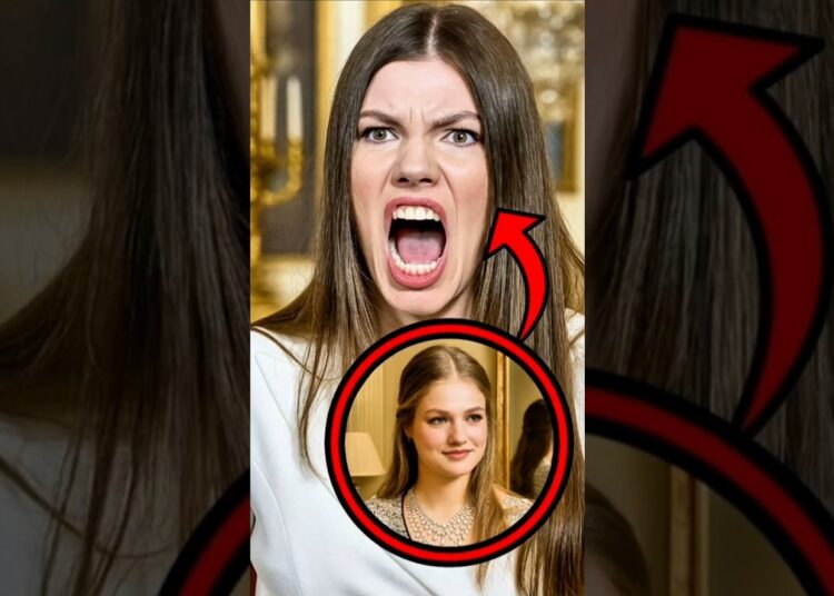 ¡Crisis en la realeza! Sofía le gritó a Leonor: “¿Fuiste tú quien lo tomó?”😱