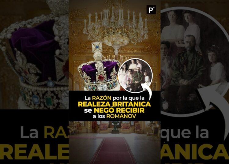 La VERDADERA RAZÓN por la que la REALEZA BRITÁNICA se NEGÓ RECIBIR a los ROMANOV #sabiasque