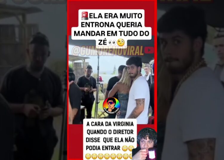 🚨ELA QUERIA MANDAR EM TUDO DO ZÉ!😳 Direção BARRA Virgínia na entrada!😱👀 #ZéFelipe #Virginia #shorts