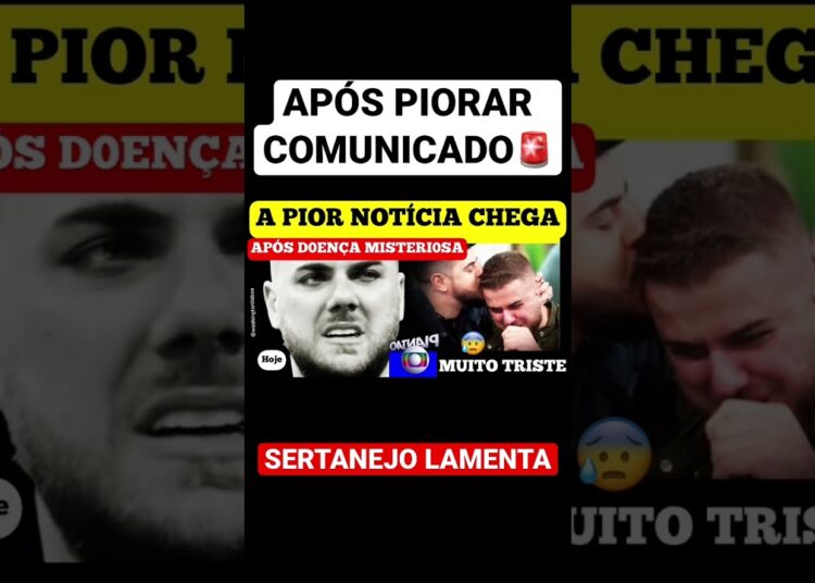 🔴 Após D0ENÇA MISTERIOSA, foi confirmado: cantor ZÉ NETO, da dupla ZÉ NETO E CRISTIANO #shorts