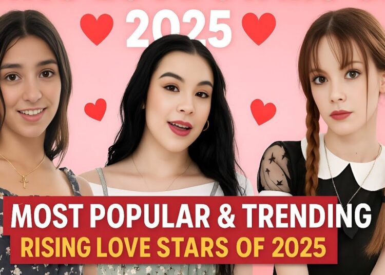 Top 10 Prettiest Rising Love Stars of 2025 ❤️ | Most Popular & Trending