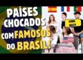 Como o MUNDO vê a beleza dos FAMOSOS brasileiros   |                                   #fyp #viral